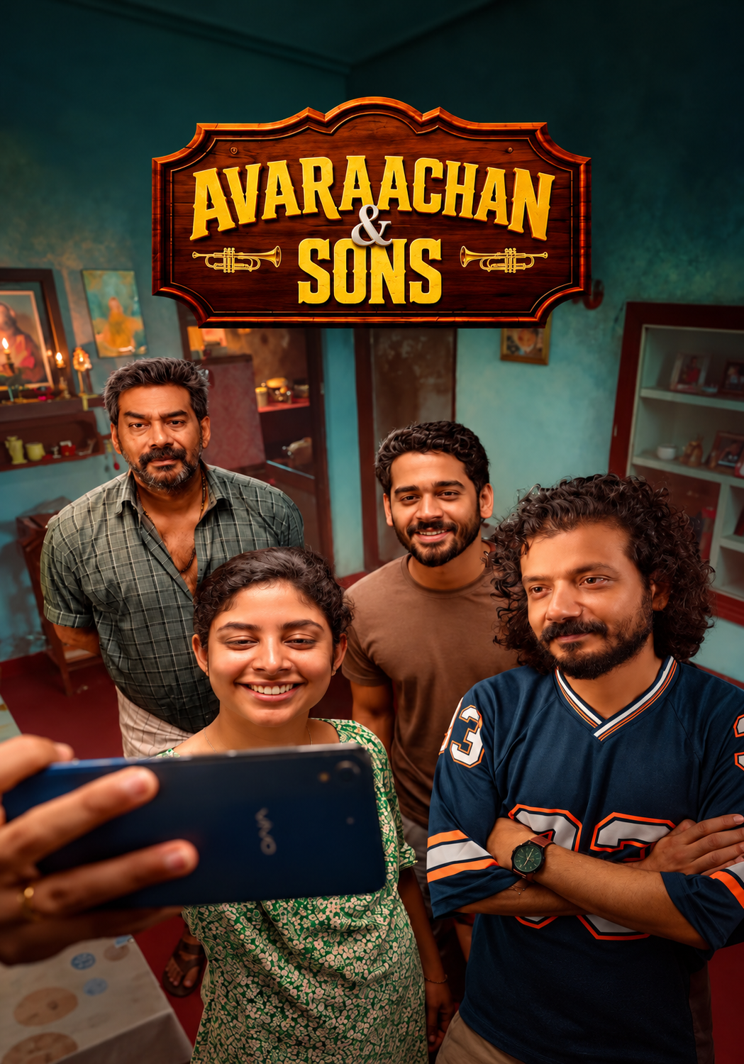 Avaraachan And Sons (2026) (Hindi + Malayalam) Dual Audio UnCut South Movie HD ESub