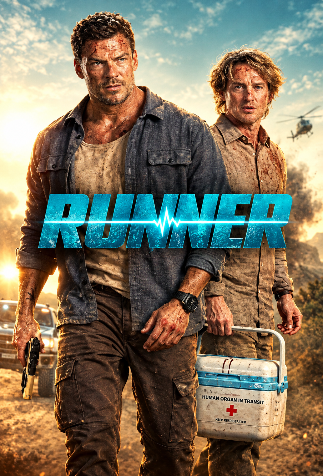Runner (2026) (Hindi + English) Dual Audio Hollywood Movie HD ESub